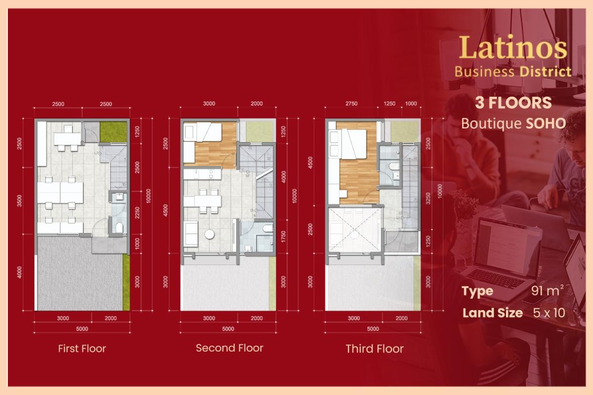 Latinos Business District Type 5x10